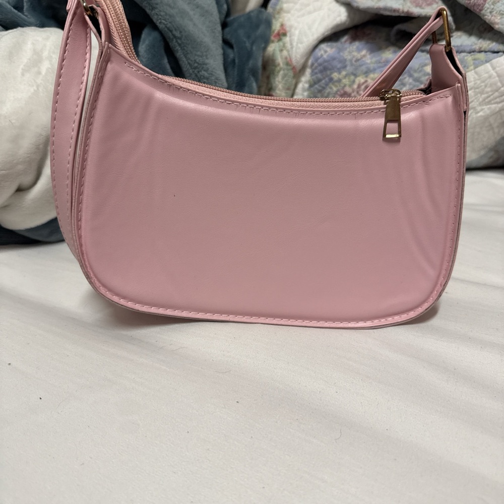 Elegant Pink Shoulder Bag